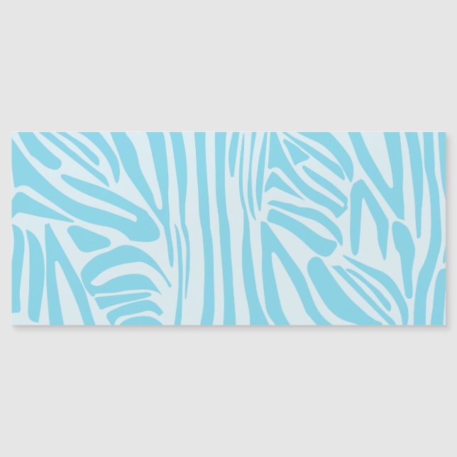 Blue Zebra Pattern (Front)
