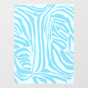 Blue Zebra Pattern