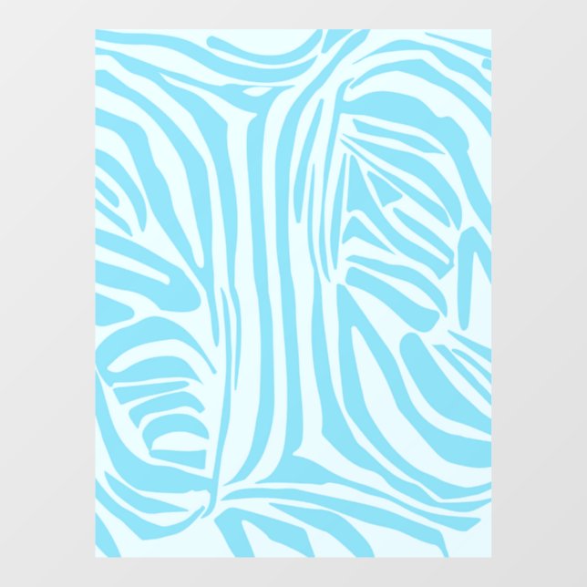 Blue Zebra Pattern (Sheet)