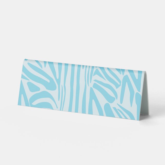 Blue Zebra Pattern (Front)