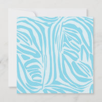 Blue Zebra Pattern