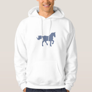 Blue Zodiac Horse Sweatshirt – Astrology Gift 