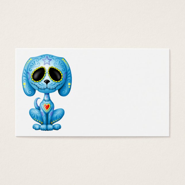 Blue Zombie Sugar Puppy (Front)
