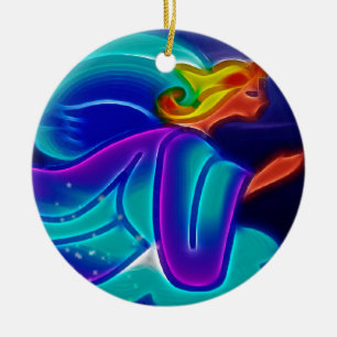 BlueAngel Ceramic Tree Decoration