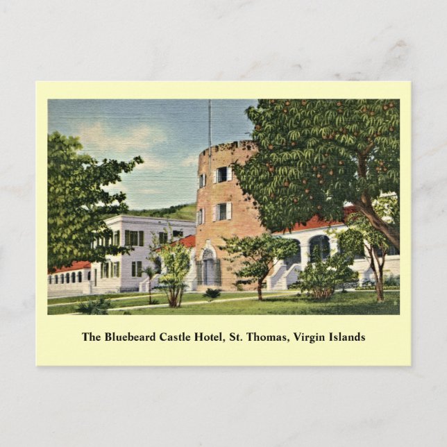 Bluebeard Castle St. Thomas Virgin Islands Postcard (Front)