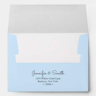 Bluebell A7 Envelope minimalist & in inviting tone