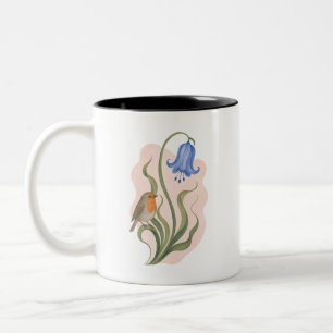 Bluebell and Robin Mug
