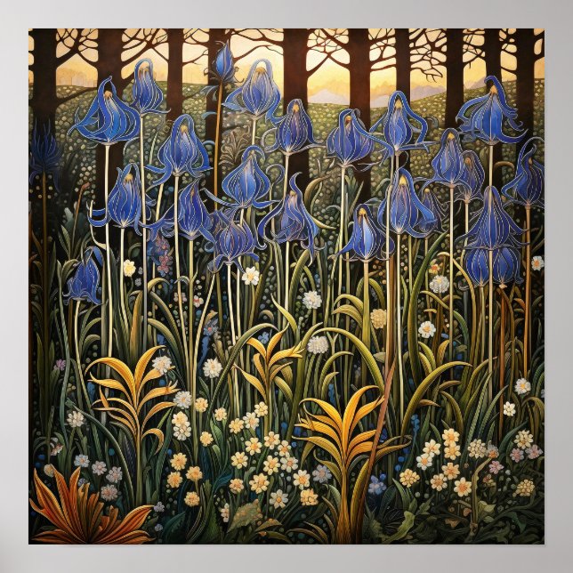 Bluebell Art Print (Front)