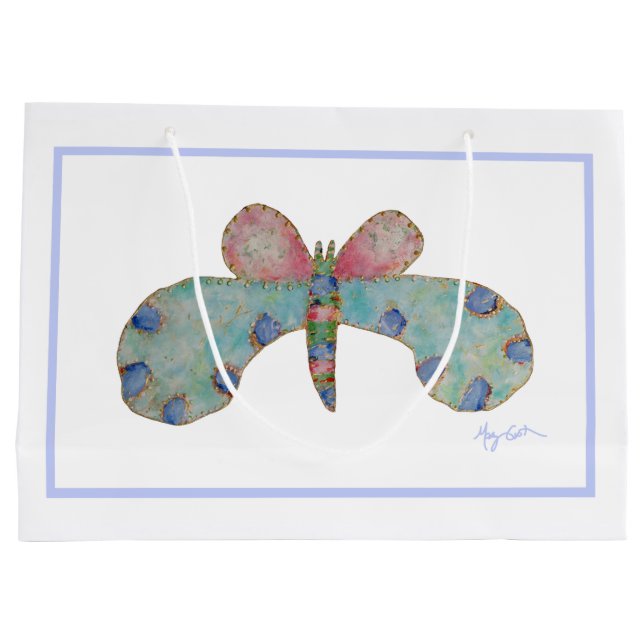 Bluebell Butterfly Gift bag (Back)