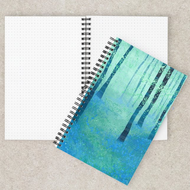 Bluebell Forest Landscape Notebook (Creator Uploaded)