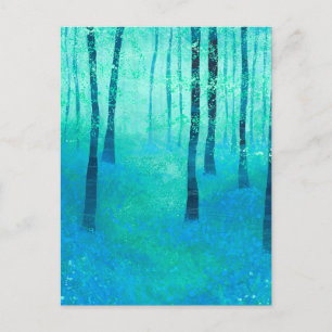 Bluebell Forest Postcard