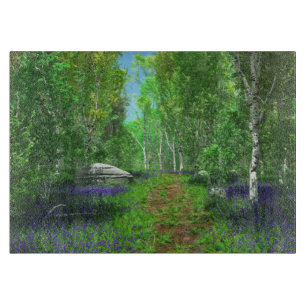 Bluebell Light Cutting Board