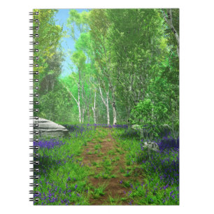 Bluebell Light Notebook