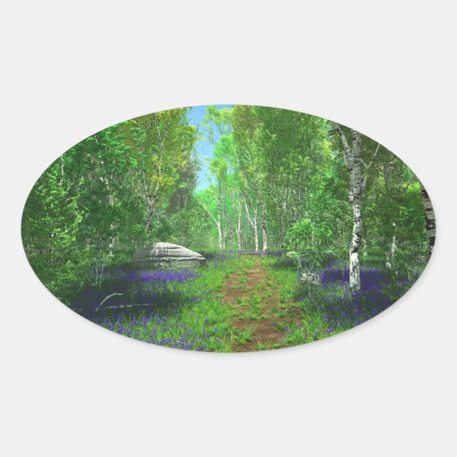 Bluebell Light Stickers (Front)