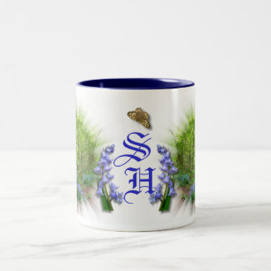 BLUEBELL MONOGRAM  Two-Tone COFFEE MUG