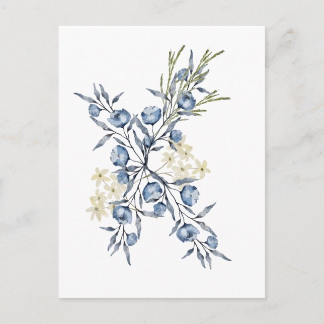 Bluebell  postcard (Front)
