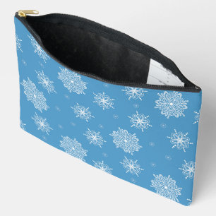 Bluebell Whimsical Celestial Floral Large Accessory Pouch
