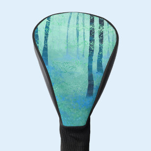 Bluebell Woodland Paiinting Golf Head Cover