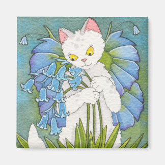 Bluebelle square magnet