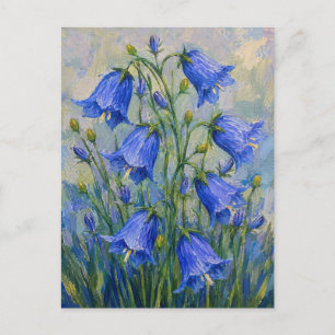 Bluebells Flowers Postcard