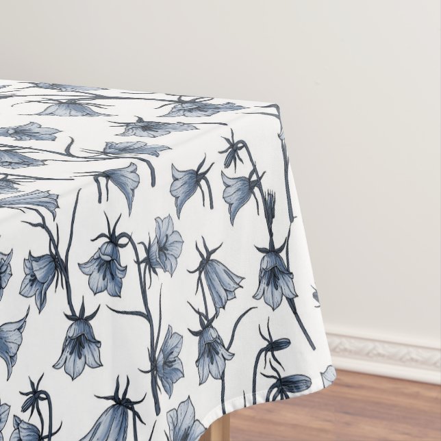 Bluebells, Harebells, Bellflowers Tablecloth (In Situ)