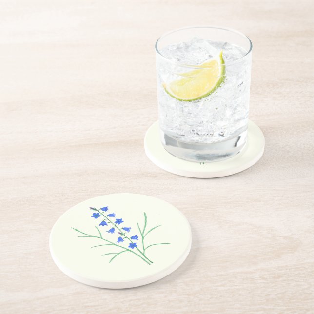 Bluebells Stone Coaster (Side)