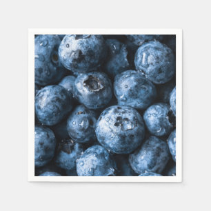 Blueberries Fruit Napkin