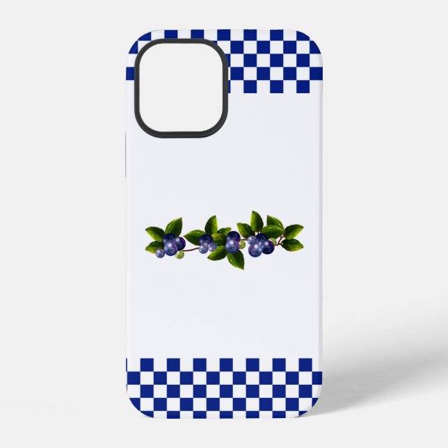 Blueberries  iPhone case (Back)