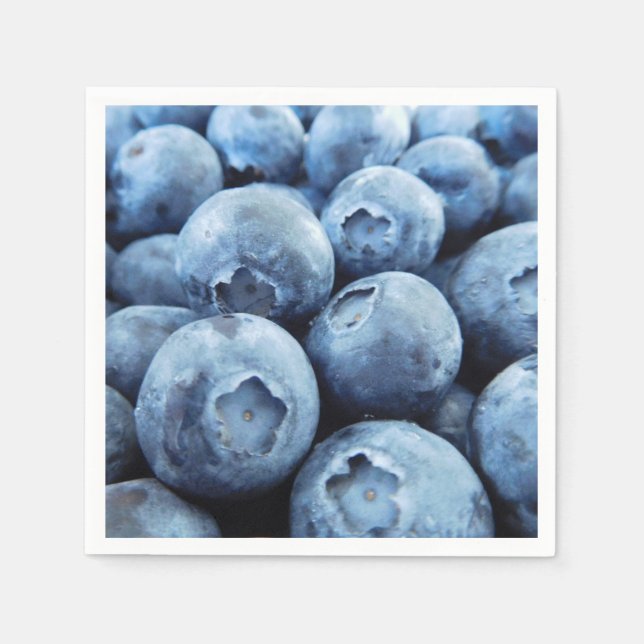 Blueberries Napkin (Front)