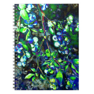 Blueberries Notebook