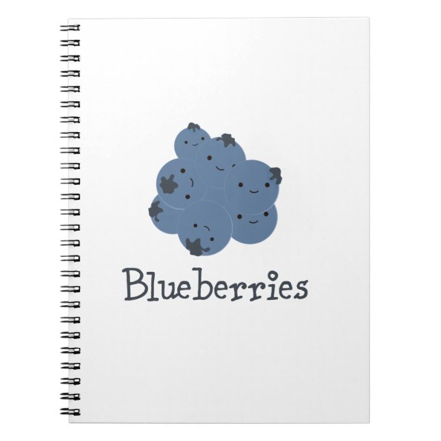 Blueberries Notebook (Front)
