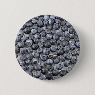 Blueberries on Glass 6 Cm Round Badge