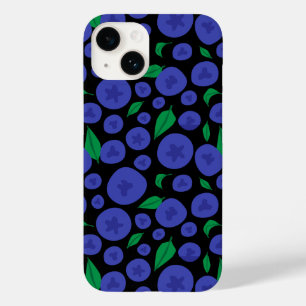 Blueberries Seamless Pattern Case-Mate iPhone 14 Case