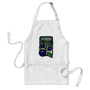 Blueberries Standard Apron