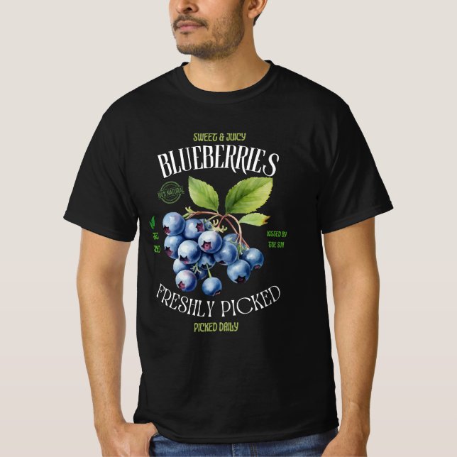 Blueberries T-Shirt (Front)