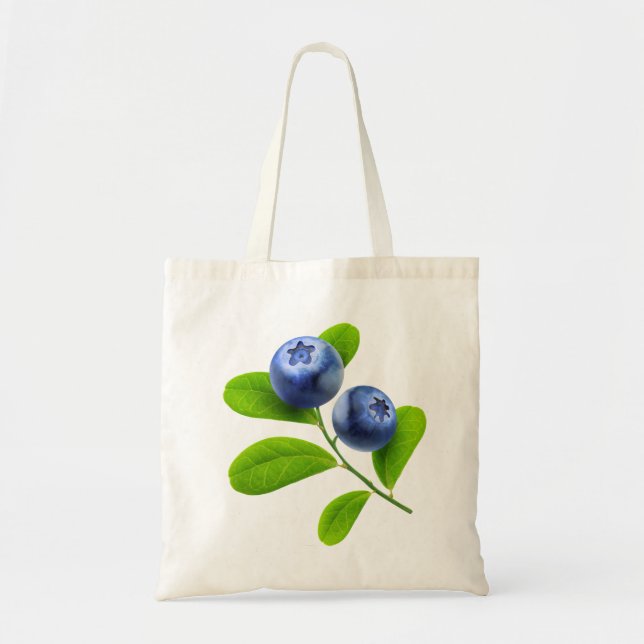 Blueberries Tote Bag (Front)