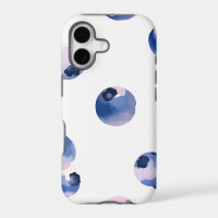 Blueberries Watercolor Pattern 