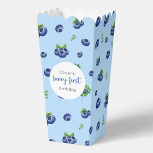 Blueberry 1st Birthday Berry First Favour Box