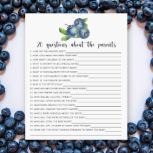 Blueberry - 20 questions about the parents game