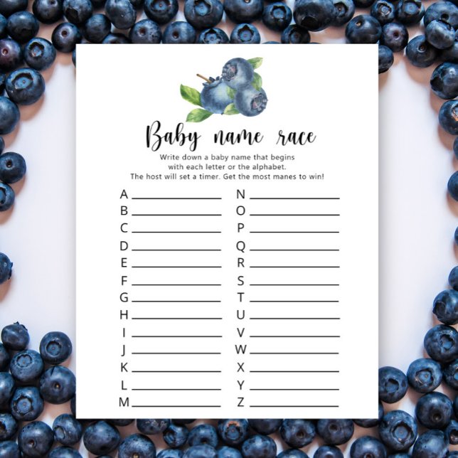 Blueberry - Baby name race game (Creator Uploaded)