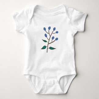 Blueberry Baby One Piece Baby Bodysuit