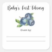 Blueberry - baby's first library