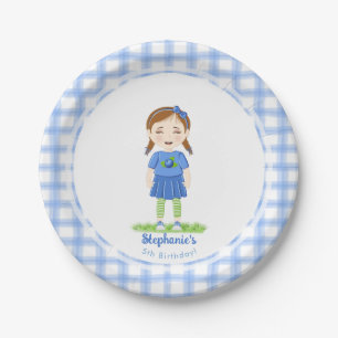 Blueberry Birthday Paper Plate