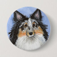Blueberry Blue Merle Sheltie by Amy Bolin