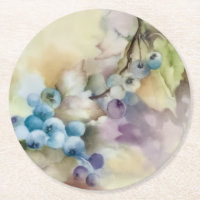 Blueberry Botanical Coaster | Fruit Lover Gift