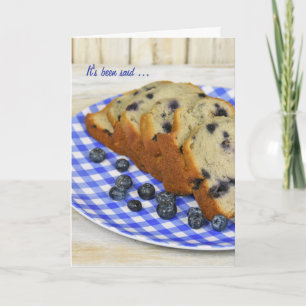 Blueberry Bread Thank You