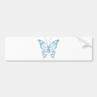 Blueberry Butterfly Bumper Sticker..! Bumper Sticker