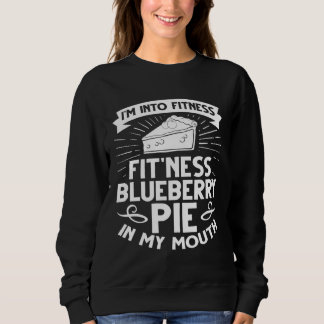 Blueberry Cake Blueberry Blueberry Recipe Vegan Sweatshirt