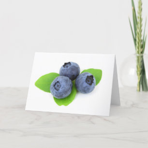 Blueberry Card