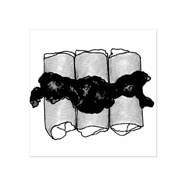 Blueberry Cheese Blintz Blintzes Jewish Deli Stamp (Imprint)